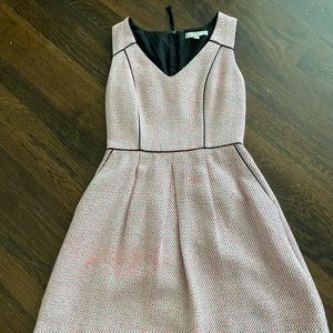 Banana Republic Retro Hot Pink Checkered Dress